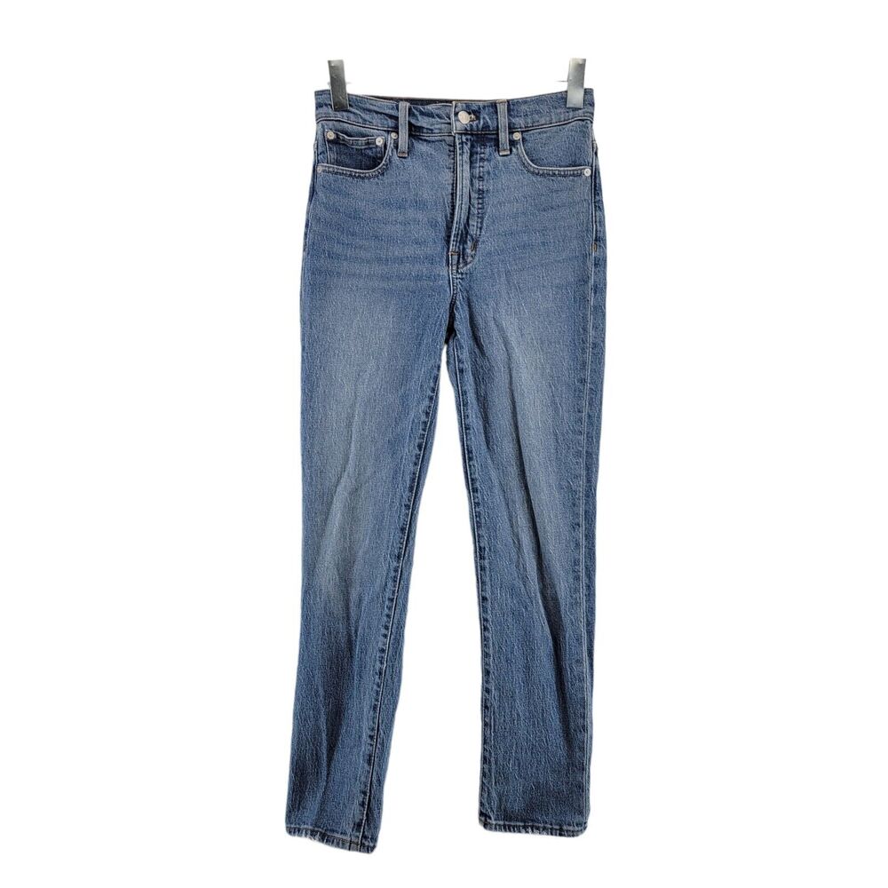 Madewell The Perfect Vintage Jeans Womens Size 25 High Rise Straight Jeans